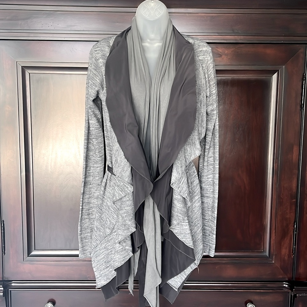 Kosmika Gray Italian Cardigan